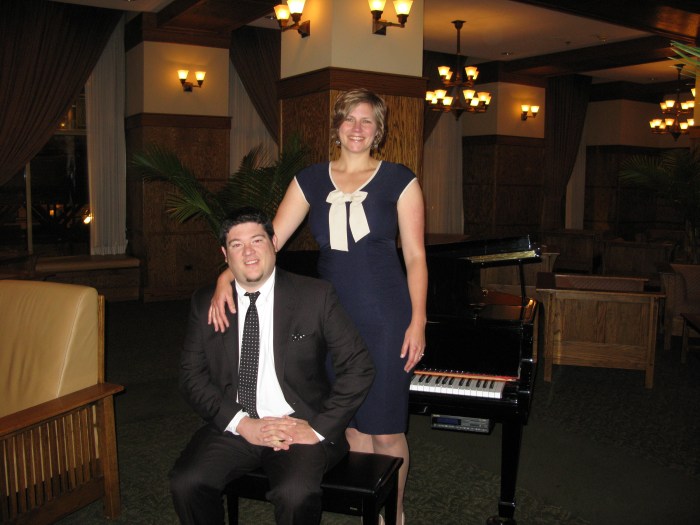 Jen and I for our 1st anniversary