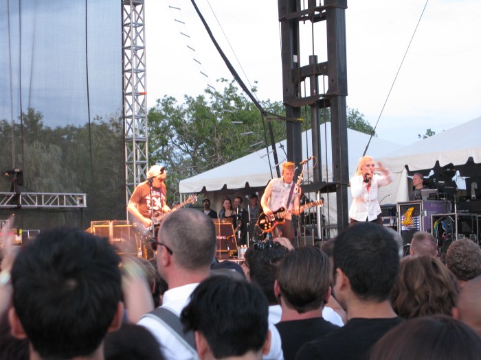 Blondie at Riot Fest