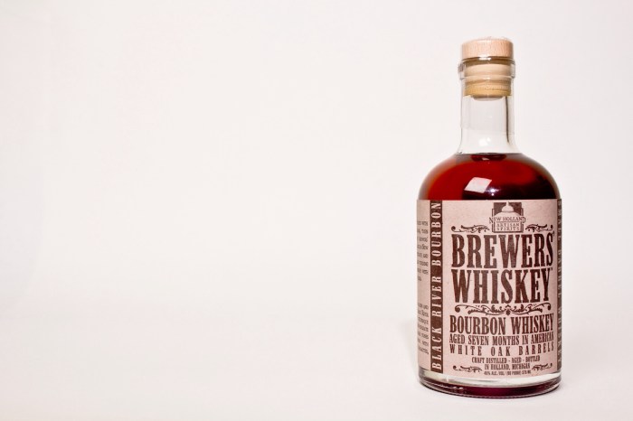 Dan's Bourbon of the Week: New Holland Artisan Spirits Black River Bourbon Brewers Whiskey. Photo by Mike Tesh
