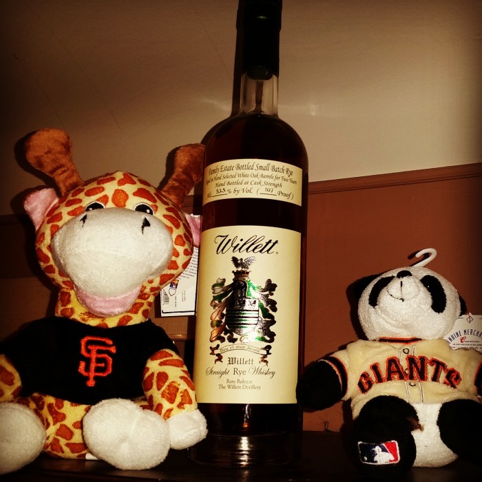 Dan's (not quite) Bourbon of the Week: Willett Family 2 Year Rye