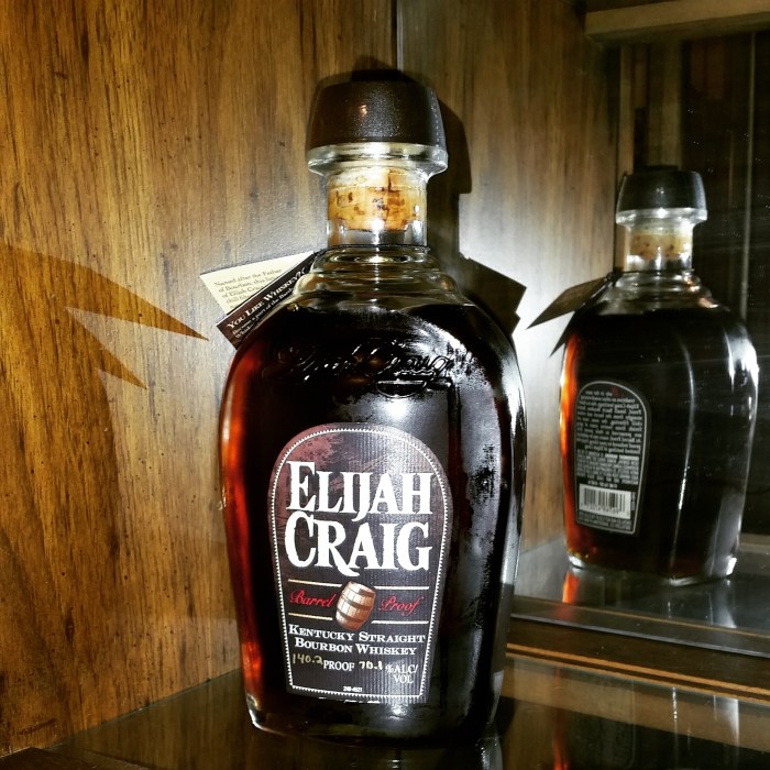 Dan's Bourbon of the Week: Elijah Craig 12 Year Barrel Proof